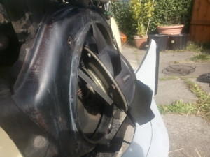Removing a 2CV fan