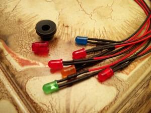 LEDs and 2CV dashboard indicator light