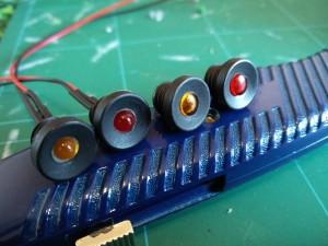 2CV dashboard indicatgor lights - LED and original
