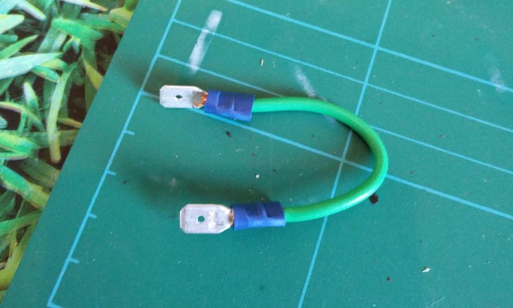 2CV dim-dip relay shorting jumper cable