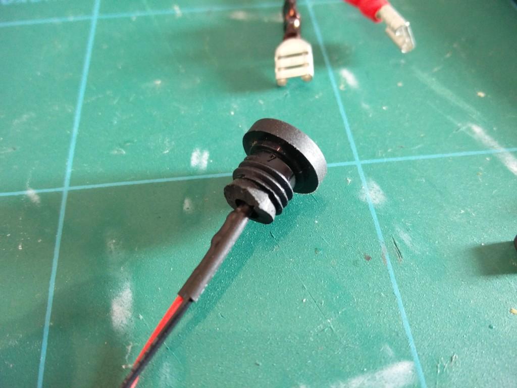2CV dashboard indicaotr LED and bezel assembly
