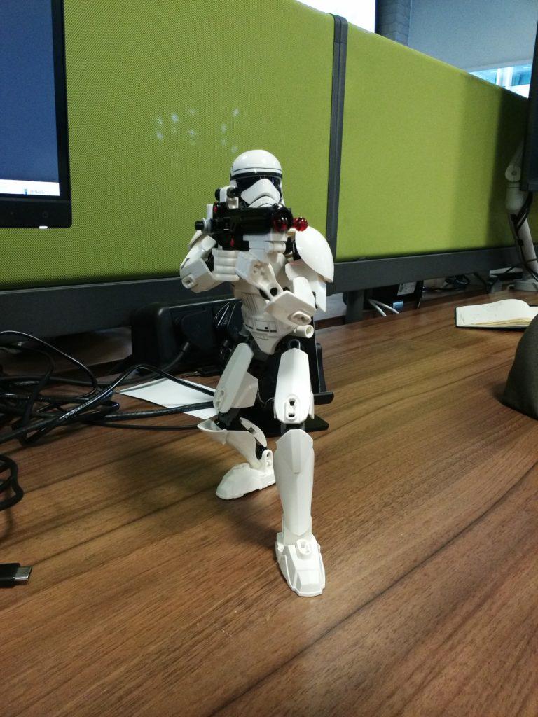 First Order Stormtrooper Lego Buildable Figure 75114