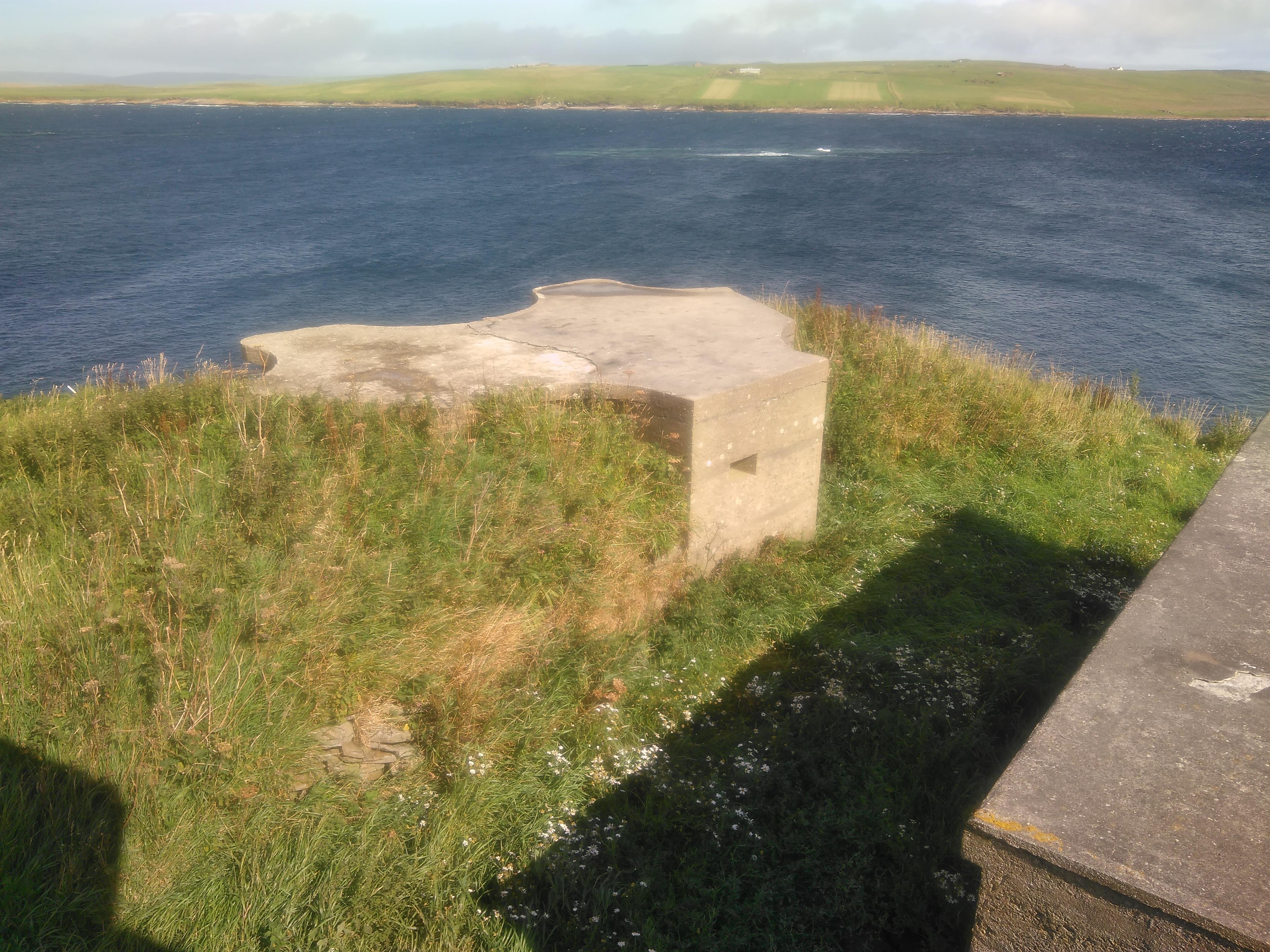 Skerry Battery gun emplacement
