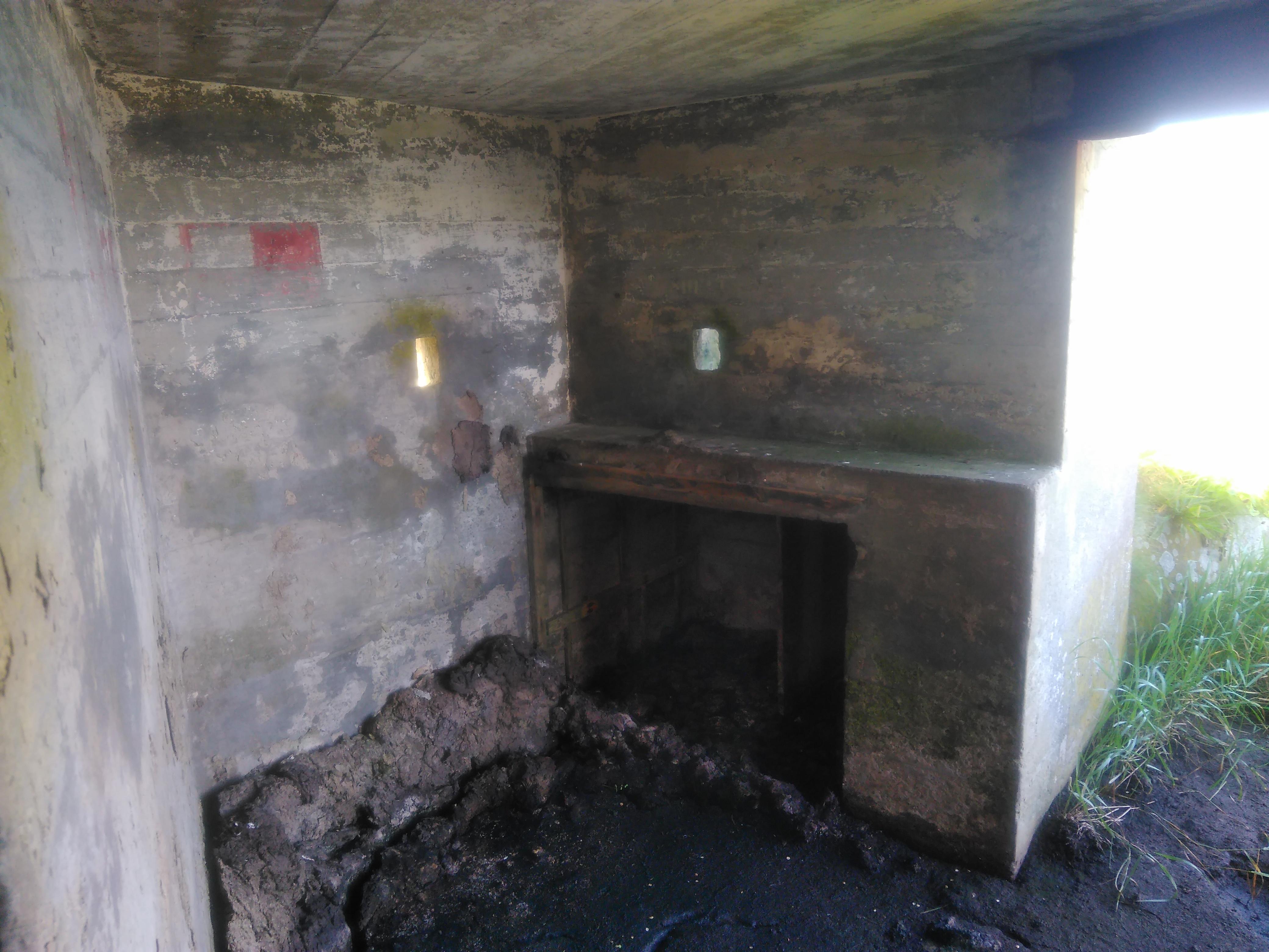 Skerry Battery gun emplacement
