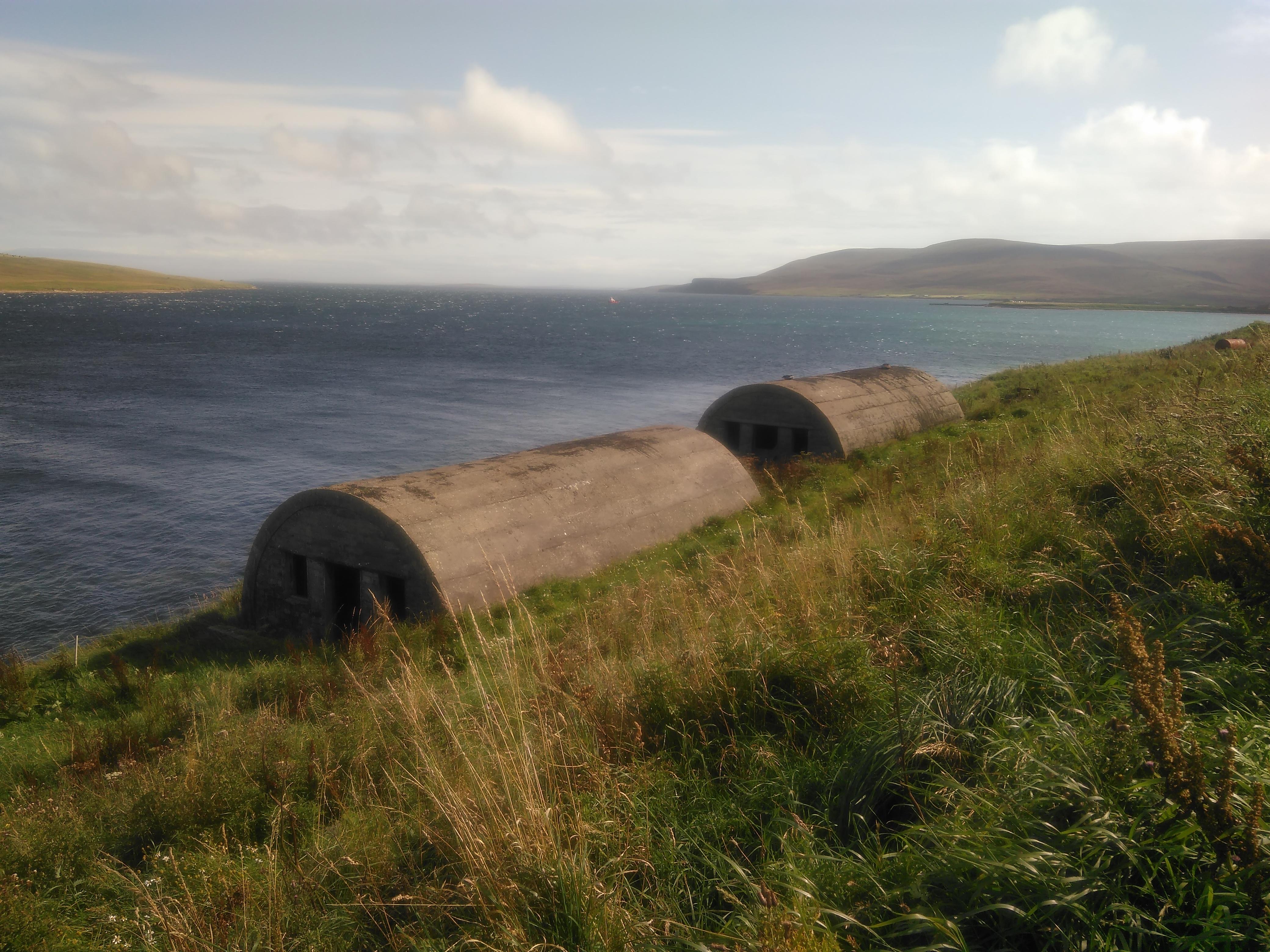 Skerry Battery nissen huts
