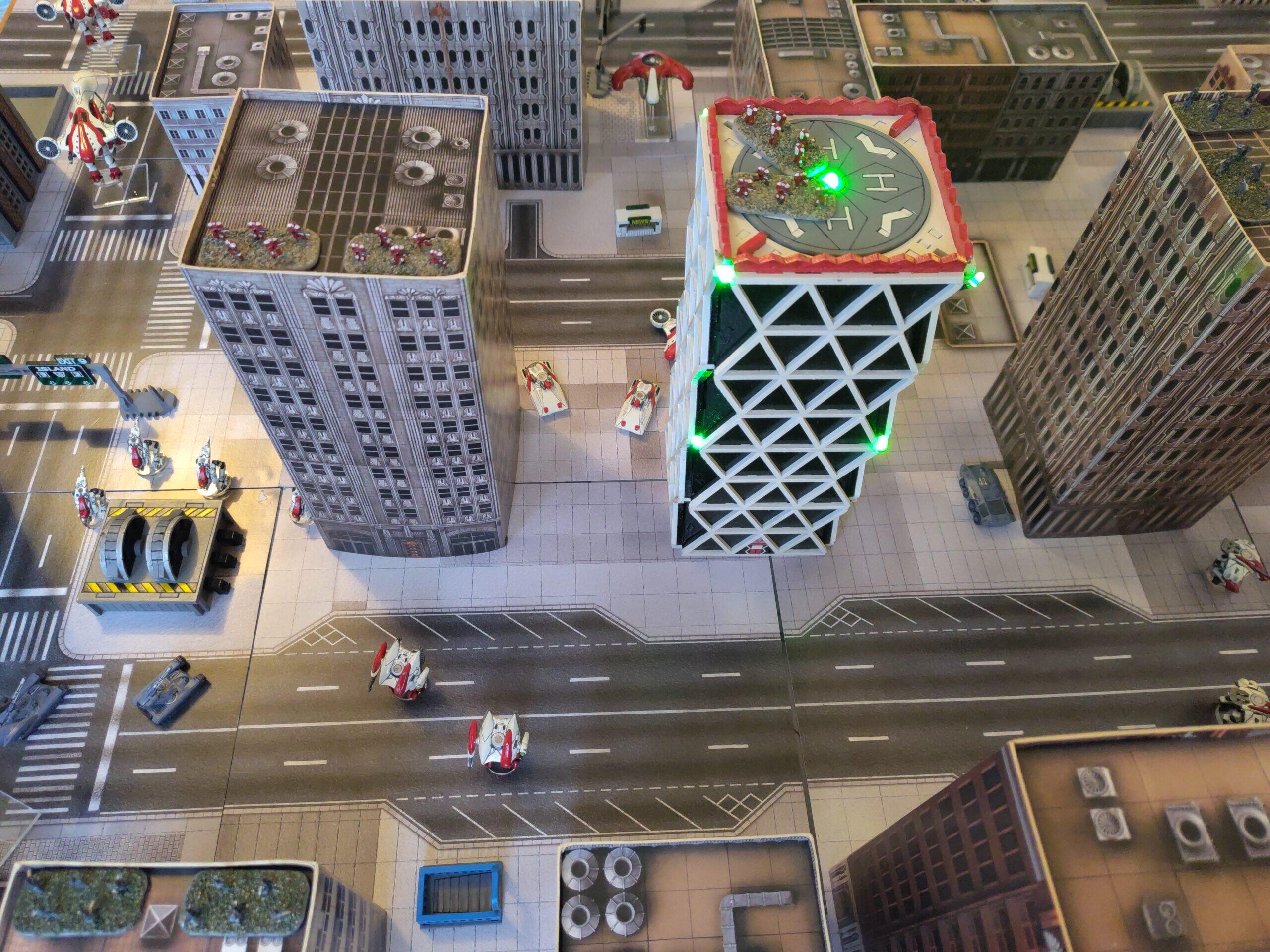 PHR forces advance through the city