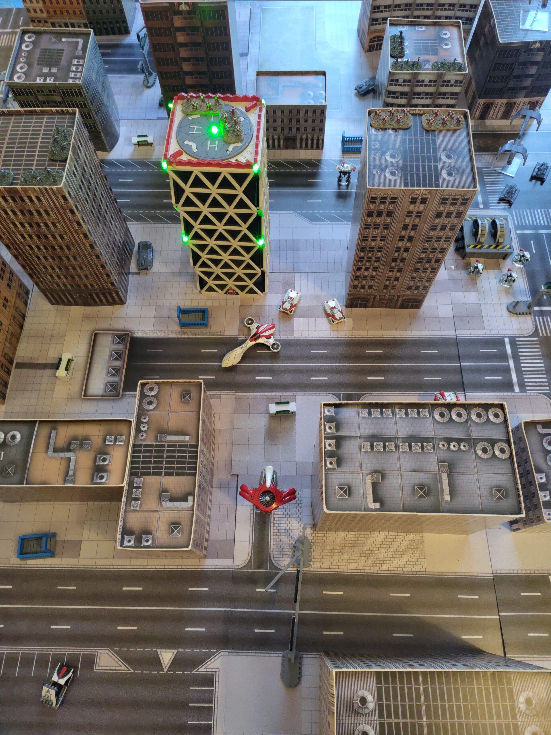 PHR forces advance on the centre of the city